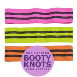 BootyKnots Cotton Resistance Bands 3-set