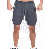 BootyKnots Mens Double Shorts