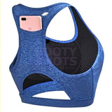 BootyKnots Sports&Yoga Bra with Phone Pocket