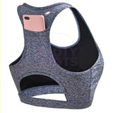 BootyKnots Sports&Yoga Bra with Phone Pocket